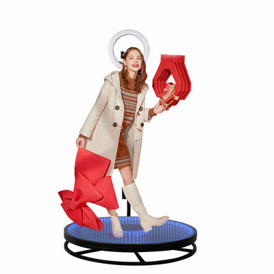 48h 빠른 DHL 배송 LED 마법 거울과 아이패드 115cm 케이스와 함께 360 비디오 사진 부스