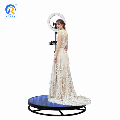 인기 있는 웨딩 라이브 이벤트를 위해 LED 마법 거울 아이패드와 함께 360 비디오 포토부스 자동