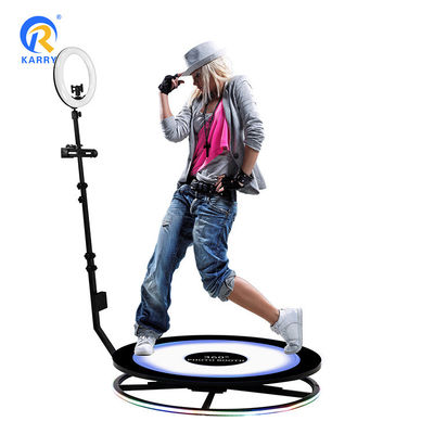 인기 있는 웨딩 라이브 이벤트를 위해 LED 마법 거울 아이패드와 함께 360 비디오 포토부스 자동