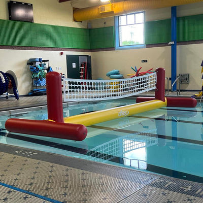 물과 육지 활동 맞춤형 디자인으로 inflatable 해변 배구 네트워크