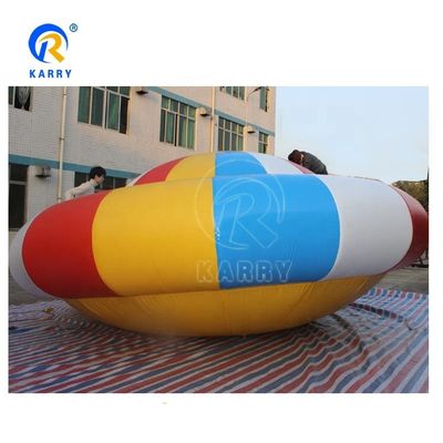 고객 크기 100-500kg의 최대 용량으로 풍선 스핀 보트 물 게임