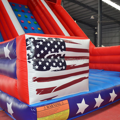 26ft Double Lane Inflatable Water Slide for Kids and Adults PVC Tarpaulin 소재로 제작된