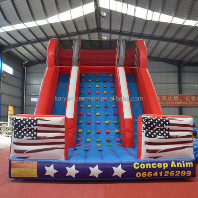 26ft Double Lane Inflatable Water Slide for Kids and Adults PVC Tarpaulin 소재로 제작된
