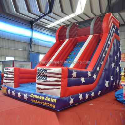 26ft Double Lane Inflatable Water Slide for Kids and Adults PVC Tarpaulin 소재로 제작된