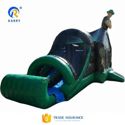 CE/EN71/EN14960 0.55mm PVC 텐폴린 재료에 대한 승인 된 팽창 장애물 경로