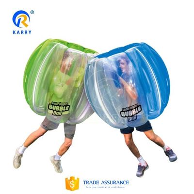 스포츠 활동 뜨거운 PVC TPU 붓기성 성인 몸 Zorb 축구 인간 거품 배머 볼