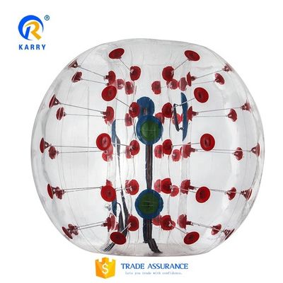 스포츠 활동 뜨거운 PVC TPU 붓기성 성인 몸 Zorb 축구 인간 거품 배머 볼