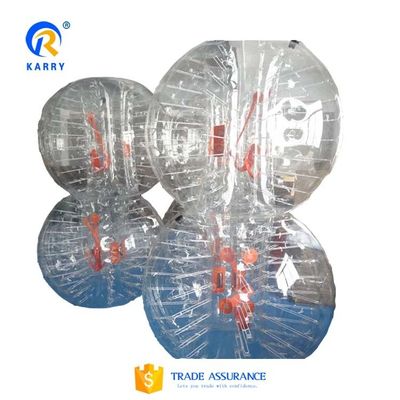 특징 포터블 인적 크기의 햄스터 볼 TPU 부풀이 거품 Zorb 볼 볼링