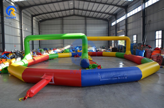 아웃도어 게임 상업용 부풀이 스포츠 Zorb Ball Go Kart Track 어린이 및 성인용