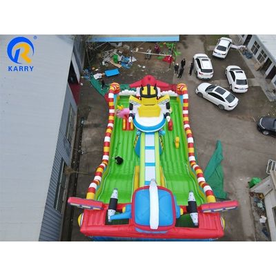 로봇 테마 펌플 워터 파크 펌플 장애물 유니섹스 PVC 타플린