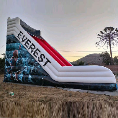 아웃도어 엔터테인먼트 필수품 레드 스파이더맨 2개의 사다리로 inflatable 건조 슬라이드