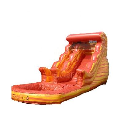 최대 용량 100-500kg 어린이 상업 활동용 PVC 부풀이 물 슬라이드