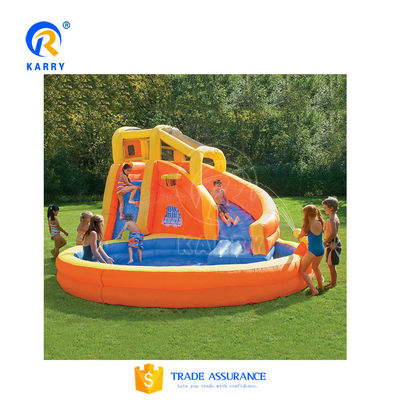 최대 용량 100-500kg 어린이 상업 활동용 PVC 부풀이 물 슬라이드