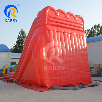 CH PVC 소재 부풀이식 물 슬라이드 튀는 집 슬라이드 최대 용량 100-500kg 공원