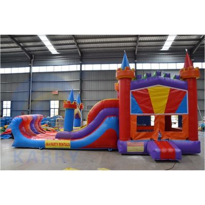 CE 블로어 수리 액세서리 포함 건물 블록 슬라이드와 함께 inflatable 붐 하우스