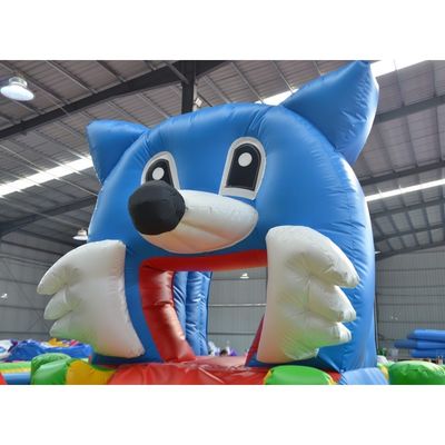 이벤트 맞춤형 PVC 놀이공원 어린이 및 성인용 팽창 놀이터