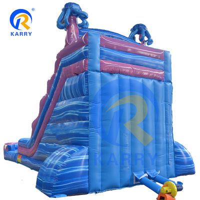Jump Castle Bouncer for Adults Big Blue Jellyfish Magic Design 5~10명의 승객이 탑승할 수 있습니다