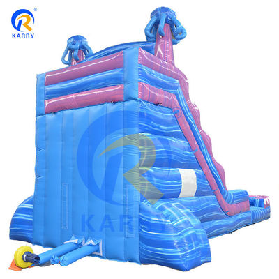 Jump Castle Bouncer for Adults Big Blue Jellyfish Magic Design 5~10명의 승객이 탑승할 수 있습니다