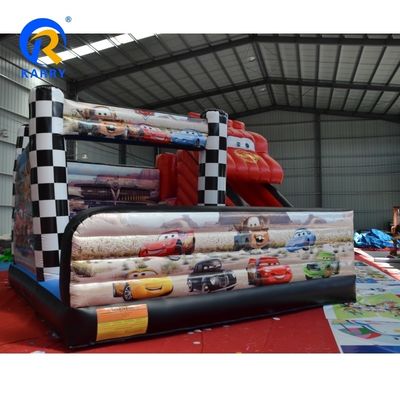 야외 점핑 붐프시 캐슬 어린이 레드 붐퍼 하우스 PVC 텐과 수리 키트