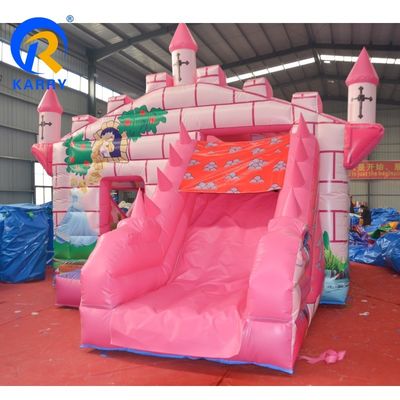붓기 포함 어린이 공주 상업용 PVC 붓기 바운서 튀기 성