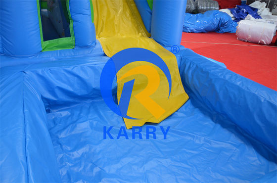 2024 16ft Jumping Inflatable Castle 슬라이드 콤보 수영장/ inflatable Bouncer Castle