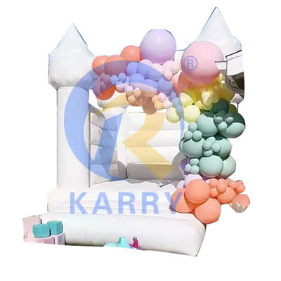 EN71/CE 인증 파스텔 반짝이는 성 점퍼 야외 놀이터 재미를 위해 볼 핏