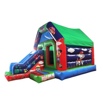 오락 튀는 성 슬라이드 콤보 0.55mm PVC 텐과 상업적 품질