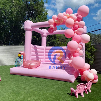 유니섹스 밝은 분홍색 혼인 및 생일 축하 재미를위한 펌플 점핑 성