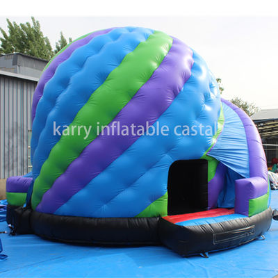 재미있는 디스코 돔 펌플 바운서 EN14960 인증 Fun Bouncy Castle for Kids