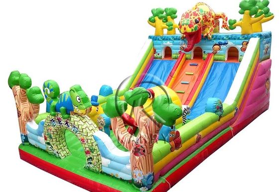 14년 전 인기가 있는 쇼핑몰 풍기장 Fun City Dragon Bouncy Castle for Kids