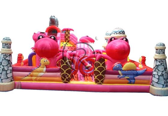 14년 전 인기가 있는 쇼핑몰 풍기장 Fun City Dragon Bouncy Castle for Kids