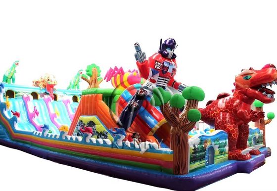 14년 전 인기가 있는 쇼핑몰 풍기장 Fun City Dragon Bouncy Castle for Kids