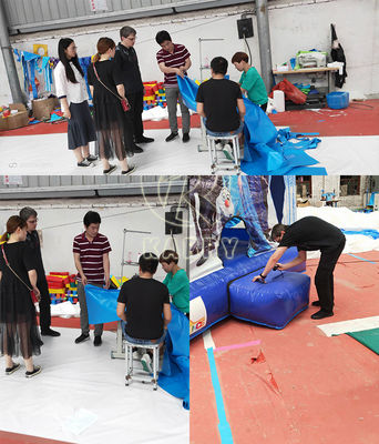 야외 놀이터 아레나 코트 펌플 축구 버블 버머 공장 성