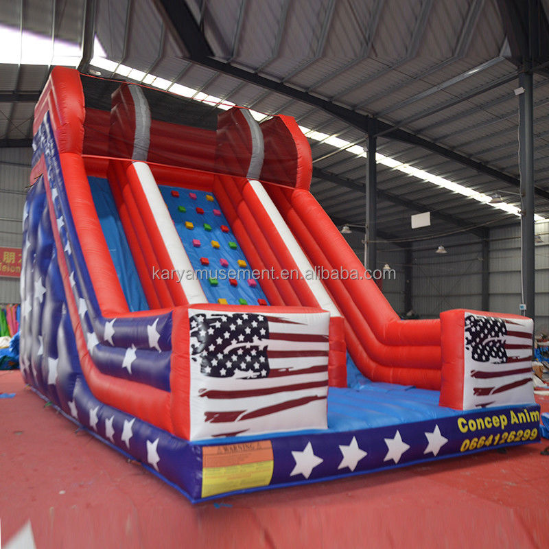 26ft Double Lane Inflatable Water Slide for Kids and Adults PVC Tarpaulin 소재로 제작된