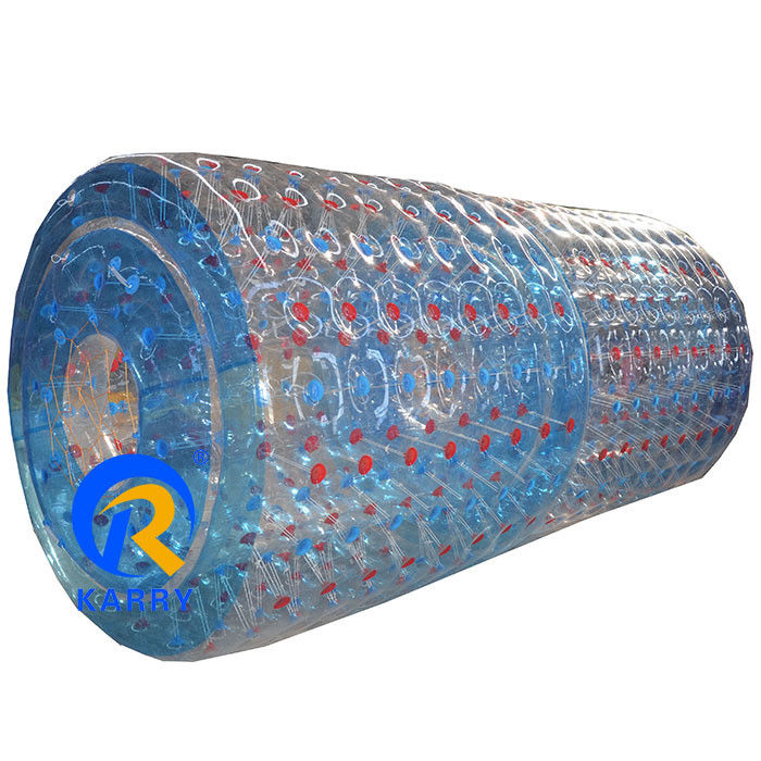 맞춤 로고 인쇄 된 성인 TPU / PVC 공기 물 롤러 볼 야외 활동