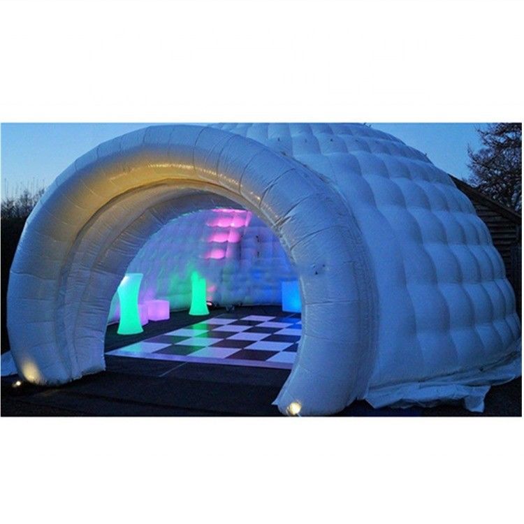 LED 조명 KR-T20과 함께 PVC 대각형 브래싱형 팽창 텐트