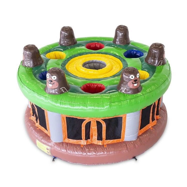 CE 인증 상업용 펌프형 Whack a Mole 게임 4.5m 인터랙티브 스포츠 게임