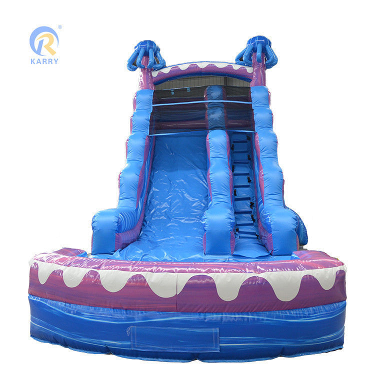 Jump Castle Bouncer for Adults Big Blue Jellyfish Magic Design 5~10명의 승객이 탑승할 수 있습니다